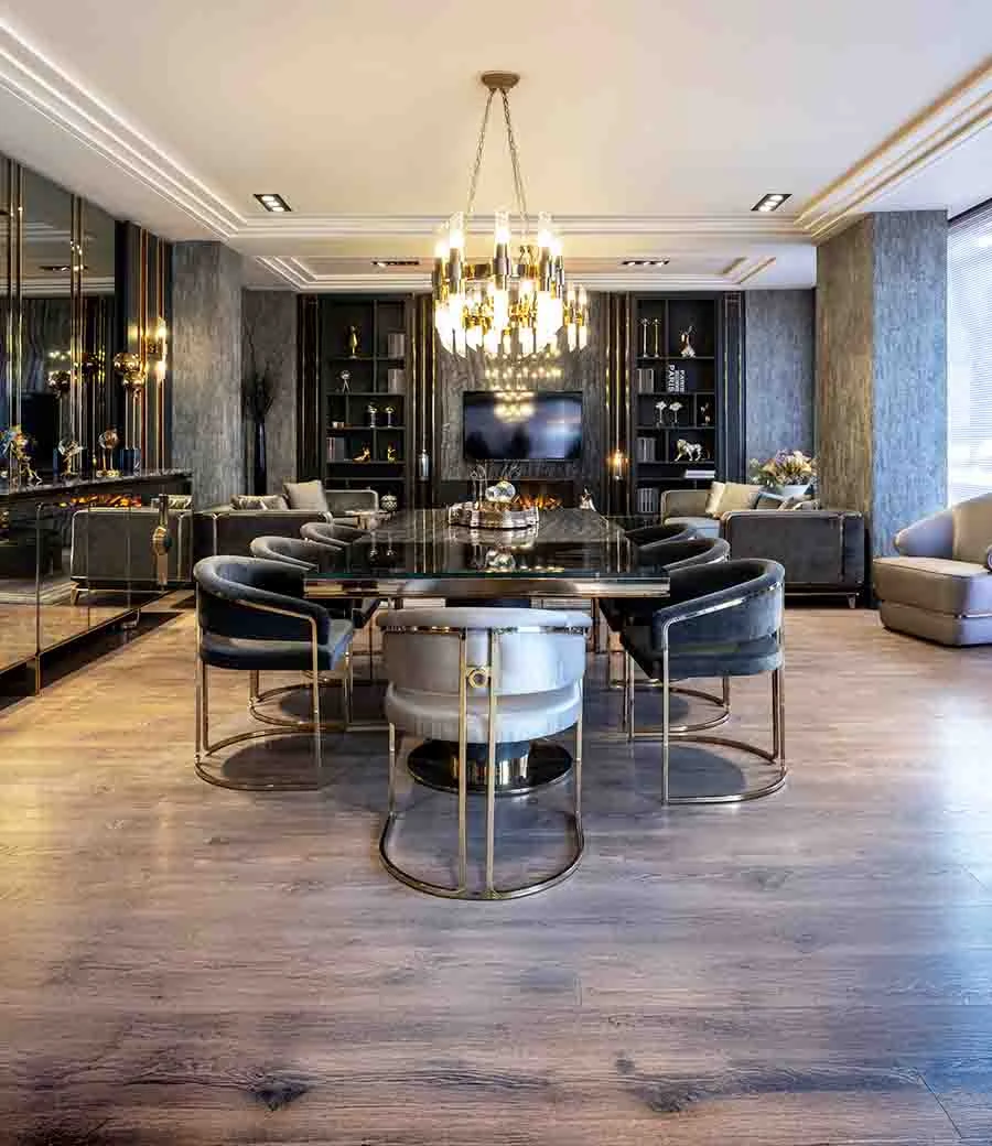 Modern lüks salon takımı